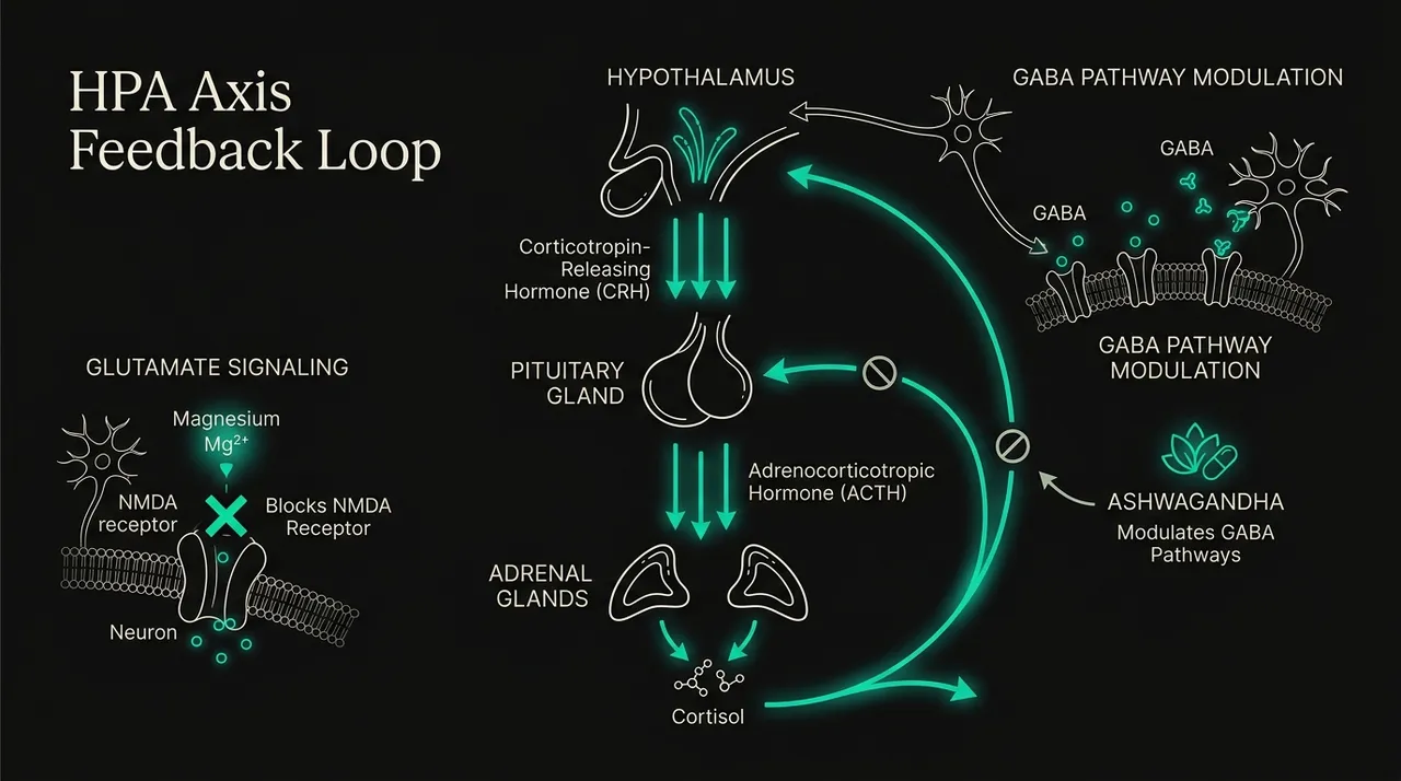 Neural HPA axis pathway